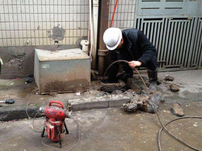 云溪疏通下水道-洗菜池疏通